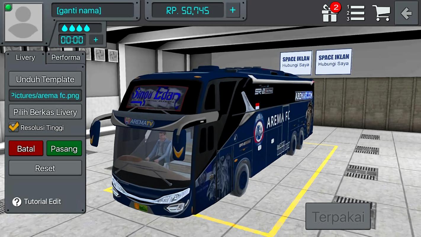 Livery Bus Simulator Indonesia BUSSID For Android APK Download