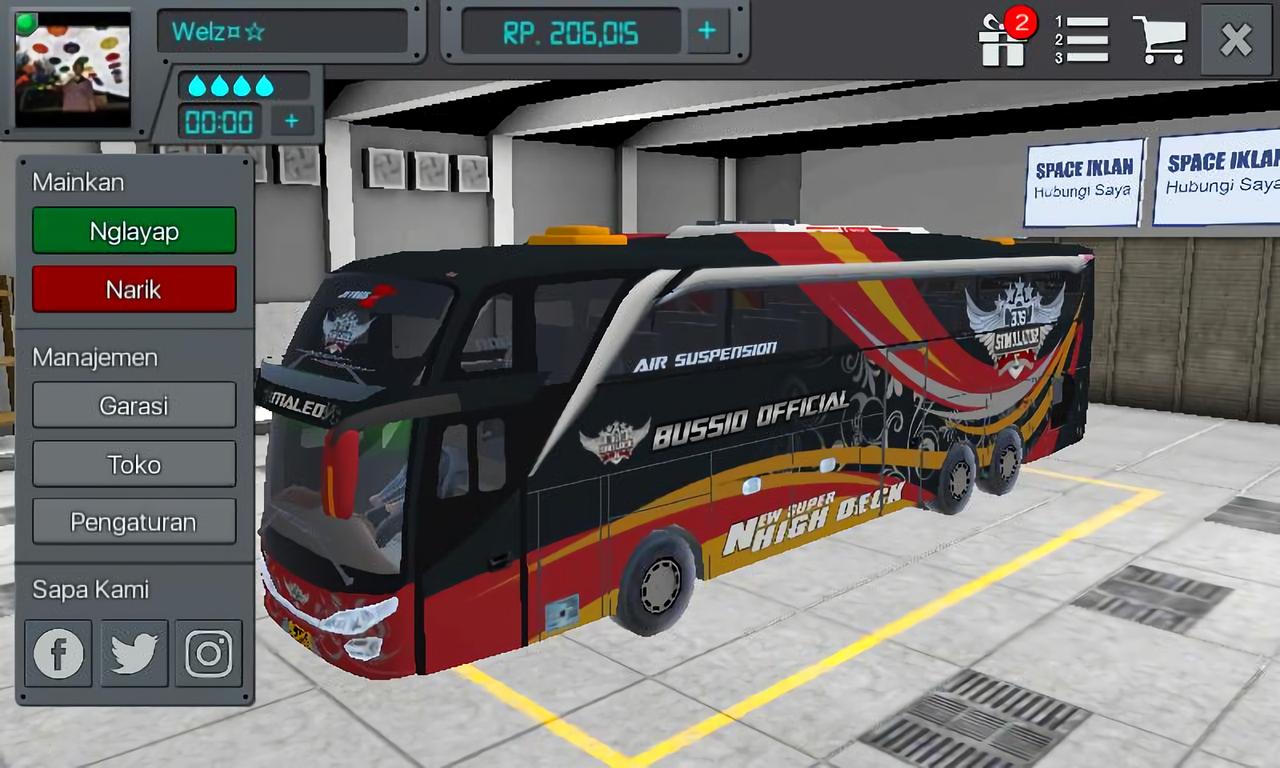 Bus indonesia mods bus