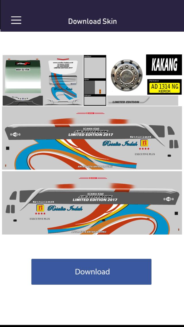 Livery Bussid Hd Png Rosalia Indah livery truck anti gosip