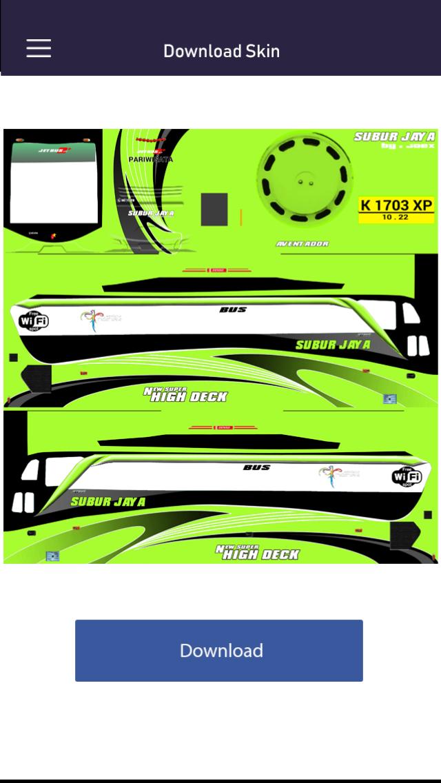 Livery Bus Simulator Terbaik Livery Bus Simulator Terbaik