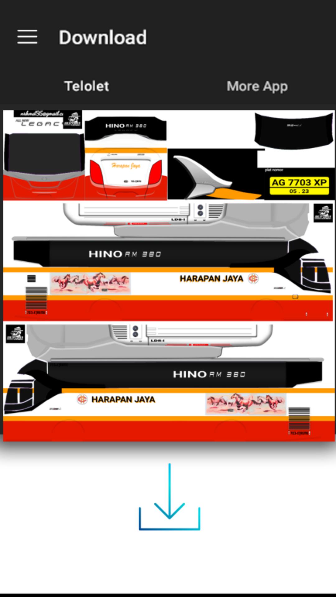 Livery Bussid Arjuna Xhd Vip - livery bussid anti gosip