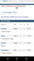 Live All Cricket Score captura de pantalla 1