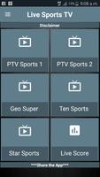 Live Sports TV الملصق