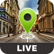 حي شارع رأي: بانوراما 3D أرض خريطة التنقل