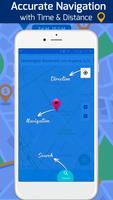 GPS  طريق  مكتشف  خرائط الملاحة & الاتجاهات تصوير الشاشة 3