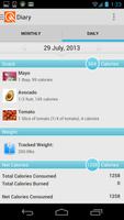LIVESTRONG Calorie Tracker syot layar 2