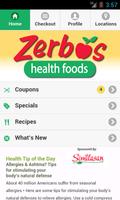 Poster Zerbo's Health Foods