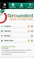 Grounded Natural Foods Affiche