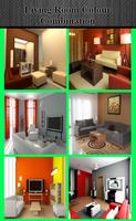 Living Room Colour Combination постер
