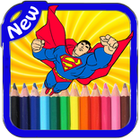 Super Heros Coloring Book