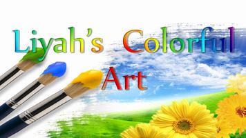 Liyah's Colorful Art-poster