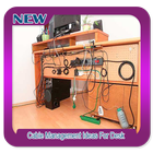 Cable Management Ideas For Desk-icoon