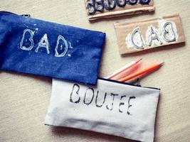 DIY Back To School Pencil Case Affiche