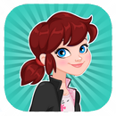 Super Ladybug Girl Chibi Run APK