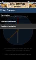 برنامه‌نما Sensorless Sun Compass عکس از صفحه