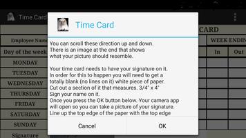 Lotshaw Time Card screenshot 1