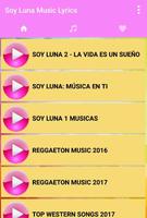 Musica de Soy Luna 2 Completa Letras + Reggaeton Affiche