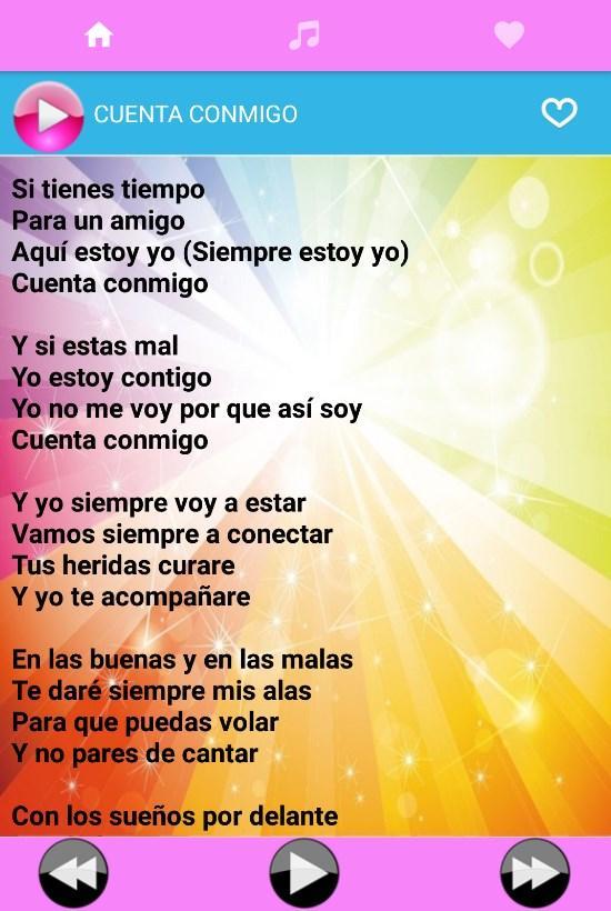 Musica De Soy Luna 2 Completa Letras Reggaeton For Android Apk Download Escuchar musica reggaeton 2021 gratis. soy luna 2 completa letras reggaeton