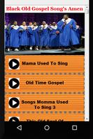 Black Old Gospel Song's Amen capture d'écran 3