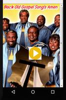 Black Old Gospel Song's Amen Affiche
