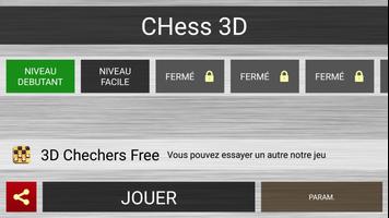 Chess 3D poster