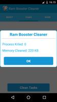 Ram Booster Cleaner capture d'écran 1