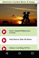 American Country Music & Songs 포스터