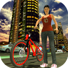 Impossible Rooftop Bicycle Stunt Rider-icoon