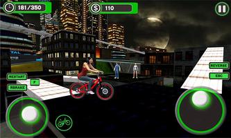 Impossible Rooftop Bicycle Stunt Rider скриншот 1