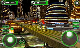 Impossible Rooftop Bicycle Stunt Rider اسکرین شاٹ 3
