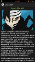 Soul Eater Personajes اسکرین شاٹ 2