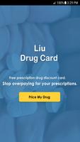 Liu Drug Card الملصق