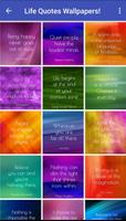 Life Quotes Wallpaper! Affiche
