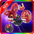Rot Bakugan Battle Hero