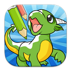 Dragons Coloring Games icône