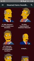 Steamed Hams, but it's a soundboard app الملصق