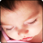 Vientre materno duerme niños icono