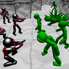 Trận simulator: zombie stickma biểu tượng