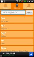 Chat Slang Dic ภาพหน้าจอ 1