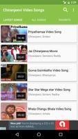 Chiranjeevi Hit video songs capture d'écran 1