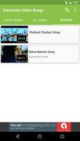 Samantha Video Songs اسکرین شاٹ 2