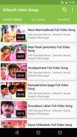 Srikanth Hit Video Songs capture d'écran 1