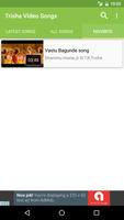 Trisha hit video songs اسکرین شاٹ 2