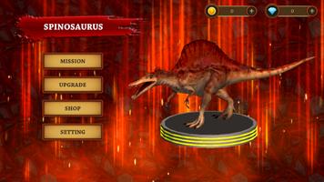 Spinosaurus Simulator Boss 3D Affiche