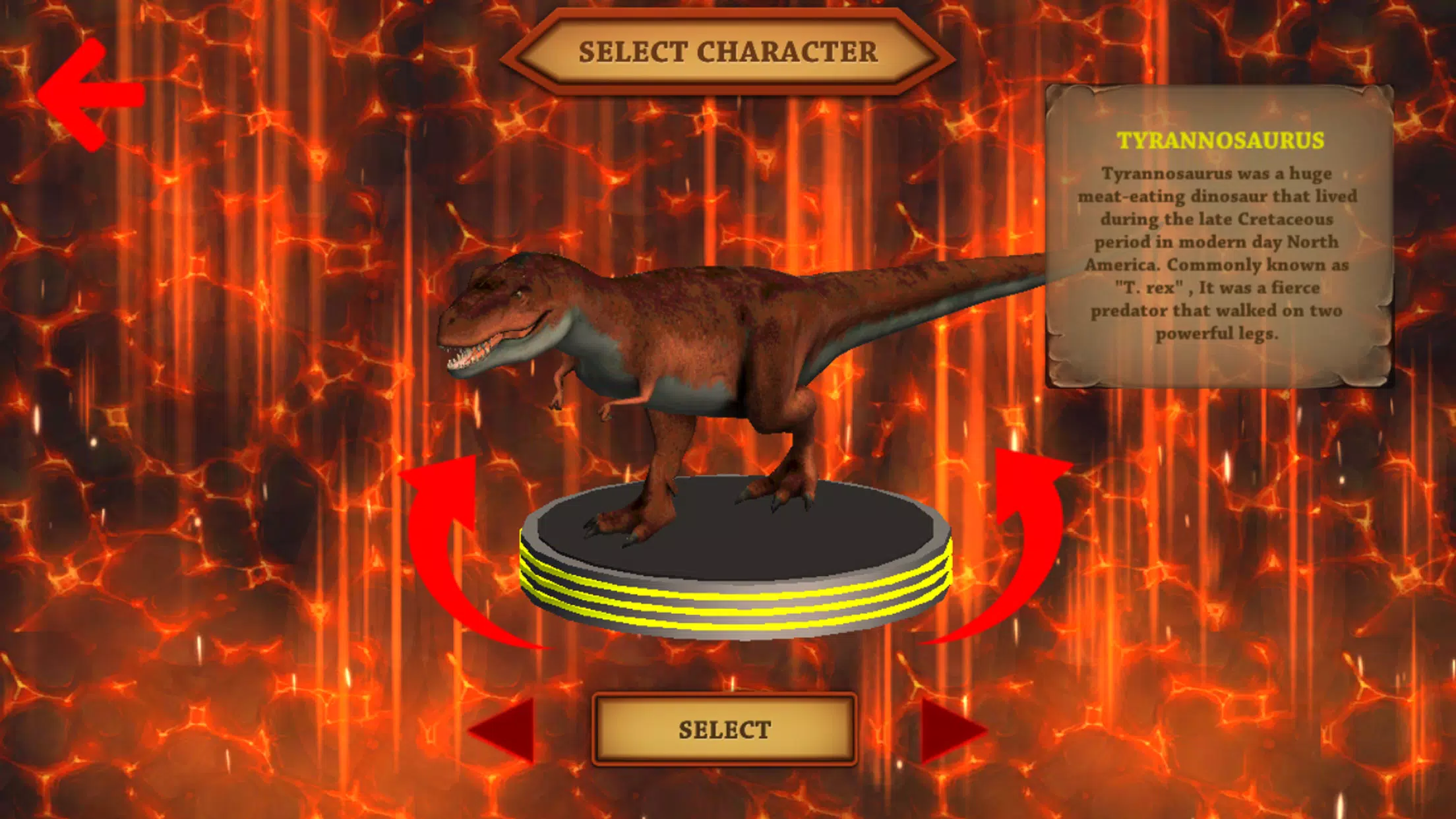 Baixe o Dinossauro jogo online - T Rex MOD APK v0.2.3 para Android