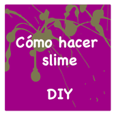 How to make slime. Easy recipe icon