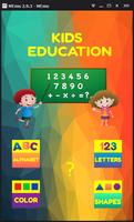 the Basic English for kids poster