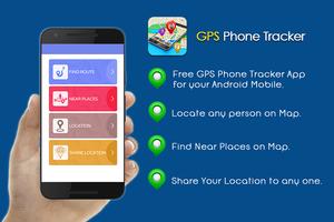 Family & Friends Tracker with GPS Navigation Affiche