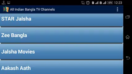 Descargar APK de All Indian Bangla TV Channels*