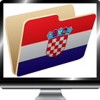 Croatia TV Channels Folder icône